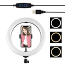 LED Ring Light Video Light Kits 3 Color Temperature For Tik Tok Youtube