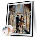 Hand Painted Oil Paint By Numbers Dancer Digital Drawing Canvas Art Home Decor