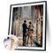 Hand Painted Oil Paint By Numbers Dancer Digital Drawing Canvas Art Home Decor