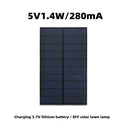 5V 1.4W 280mA Polysilicon DIY 3.7V Battery Power Charge Module Solar Panel Cell