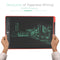 12 inch Digital LCD Writing Tablet Electronic Drawing Pads Board (Red)