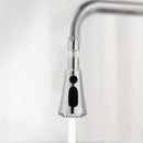 Kitchen Pull Out Faucet Nozzle Basin Sink Spray Water Taps (3 Mode+Adapter)