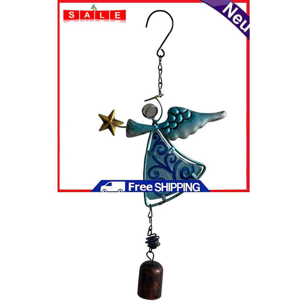 Wind Chimes Hanging Ornament Wind Bell Glass Decoration for Home Garden Porch