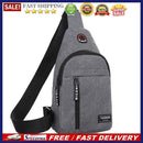 Casual Crossbody Chest Sling Bags Canvas Men Shoulder Messenger Sports Hand