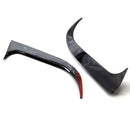 ABS Plastic Rear Bumper Vent Canards for Mercedes-Benz CLA 200 250 45 AMG 14-18