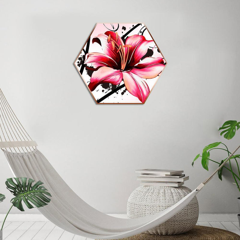 5D DIY Full Drill Diamond Painting Blossom Hexagon Cross Stitch Embroider(1