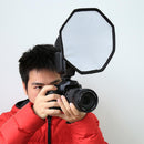 PULUZ 20cm Foldable Octagon Flash Light Softbox Flash Light Diffuser Universal