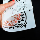 Letter Alphabet Embossing Template Scrapbooking Layering Stencils Stamp