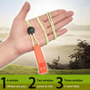 Outdoor Survival Whistle First Aid Kits Emergency Rescue Sports Training Wh