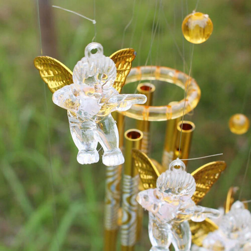Angel Cupid Creative Bell Wind Chimes Home Yard Garden Hanging Decor Newly
