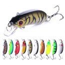 10pcs fishing bait set swimbait fishing bait with storage box crankbait outdoor