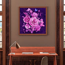 5D DIY Diamond Painting Kits Rose Full Round Diamond Picture Wall Decoration
