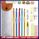 Wearproof Durable Knitting Needles Set Weaving Sewing Hook Home Use Tool Cr