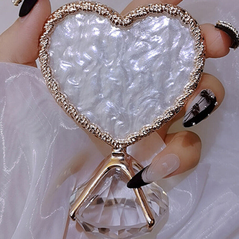 DIY Nail Tips Color Palette Acrylic Display Board Gel Pallet (Pink Heart) Newly