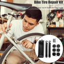 Portable Mountain Bike Tire Repair Tools Kit Glueless Patch MTB Repair Tool