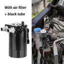 Baffled Vehicle Car Oil Trap Can Tank with Air Filter Pants Reservoir Accessories