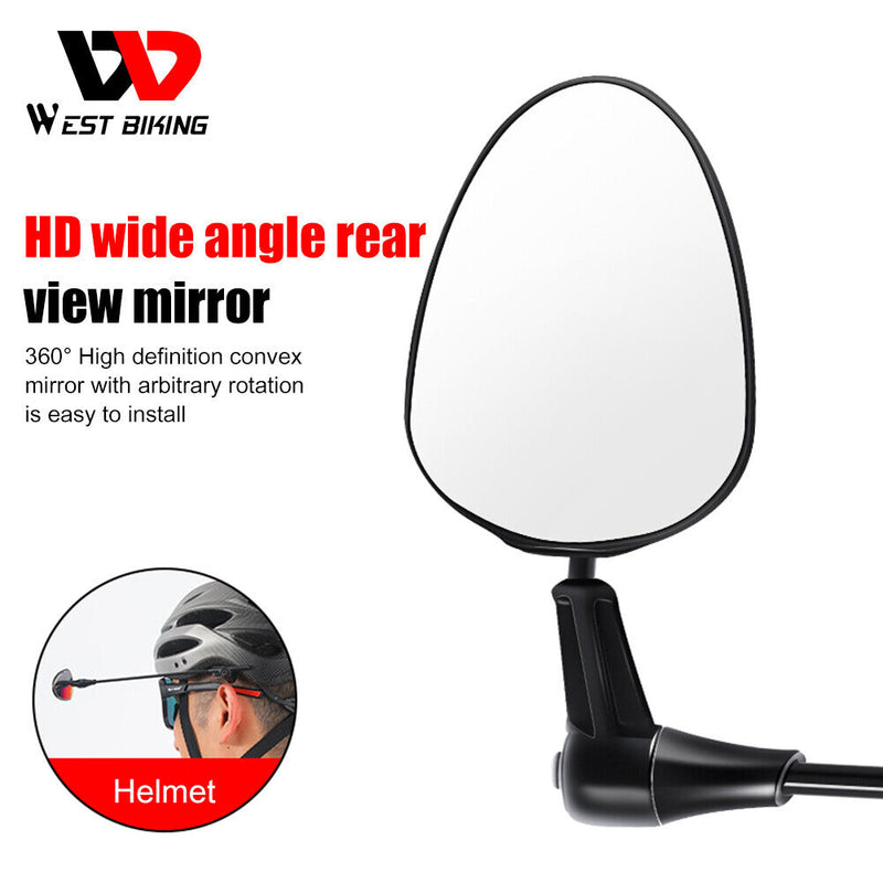 Bicycle Rear View Adjustable Reflector Lightweight Mirrors Cycling Accessories
