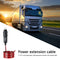 12V 24V Car Cigarette Lighter Plug Male Connector 20A Fused with 4m Wire