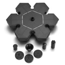 Solar Panel Powered Courtyard Waterfall Bird Bath Pool Pond Solar Fountain
