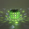 Solar LED Hollow Hanging Ball Light Outdoor Waterproof Garden Lamp (Green) Newly
