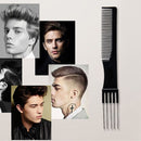 Hair Brush Hairdressing Salon Comb Styling Tools Cosmetic Pin Steel Needle Fork