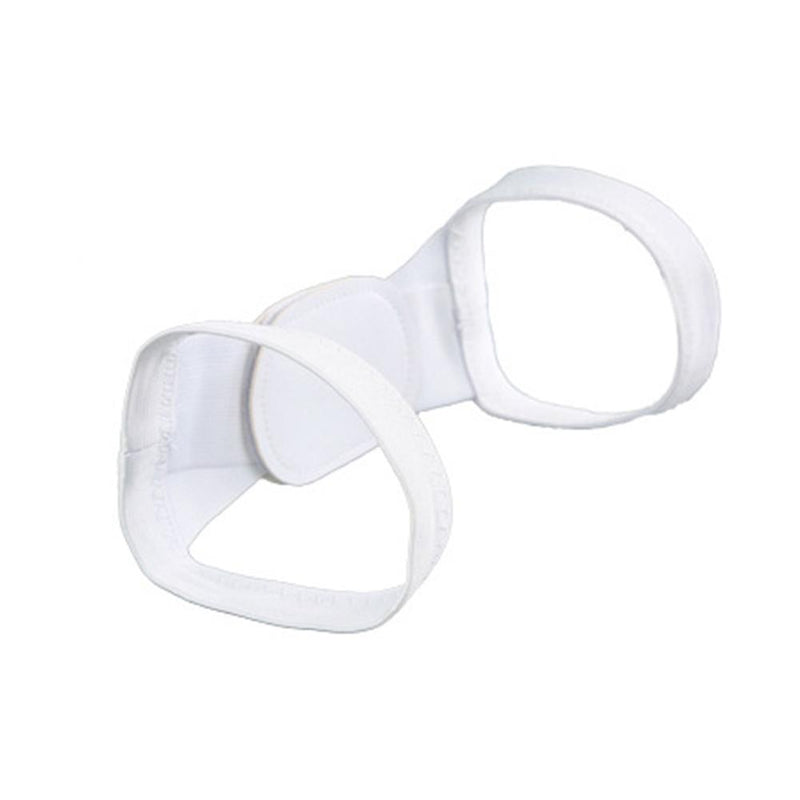 Adjustable Clavicle Posture Corrector Back Brace Lumbar Support (White)