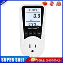 Digital LCD Power Meter Wattmeter Socket Kwh Energy Meter (US 120V 15A)