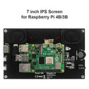 7 inch IPS Touch Screen Display Monitor Module Kit for Raspberry Pi 4B/3B