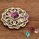 Crystal Ball Base Crystal Ball Display Stand Meditation Crystal Stone Cushion