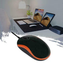 USB LED Wired Gaming Mouse Optical Type Office Mice X2Q8 For PC Laptop B5F7