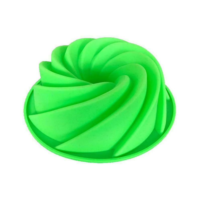 Silicone bunch pan Savarin cake pan tin mold non-stick baking baking molds U7L2