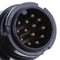 13 PIN EURO PLASTIC PLUG 12V CARAVAN TRAILER ELECTIRC PLUG MAYPOLE MP128 Newly