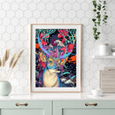 Oil Paint By Numbers Animal Set Coloring Picture Drawing