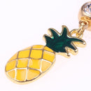 Fashion Women Pineapple Navel Nail Bar Piercing Belly Rings Body Jewelry