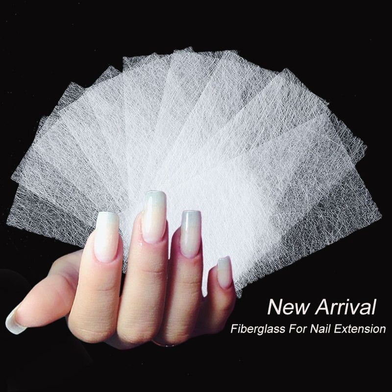 DIY Manicure Nail Extension Gel Fiberglass Gel Poly Builder Repair Broken Nails