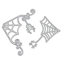 UHKL Punching Tool, 2 Piece Halloween Spider Net, Scrapbooking, Album, Embossing,