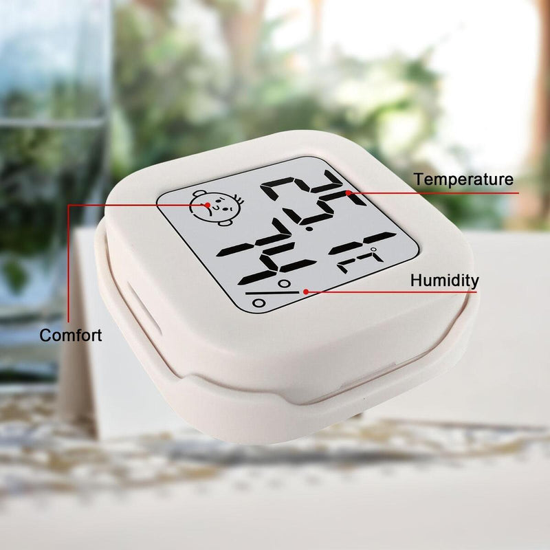 Digital Thermo Hygrometer Thermometer Temperature Humidity Meter/Durable~