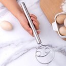 13" Bread Flour Eggs Mixing Rod Danish Dough Whisk Blender Coil Mixer