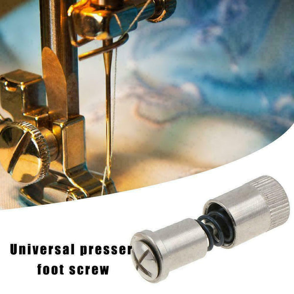 1PCS Universal Flat Car Replacement Presser Foot Screw Artifact Foot B6T3