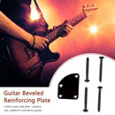 #A Guitar Neck Plate Reinforcement Board Bass Neck Plate Screws Musical Instrume