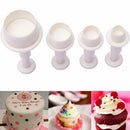 Cookie Cake Cutter Mold Fondant Craft Decor Round Circle Biscuit Sugar Plunger