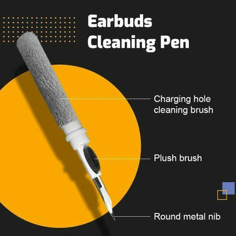 Earbuds Cleaning Pen For Airpods Wireless Earphones Microfiber with Soft Z8W4