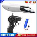 1/47 2.4GHz RC Racing Boat High Speed Double-sided Waterproof Ship White