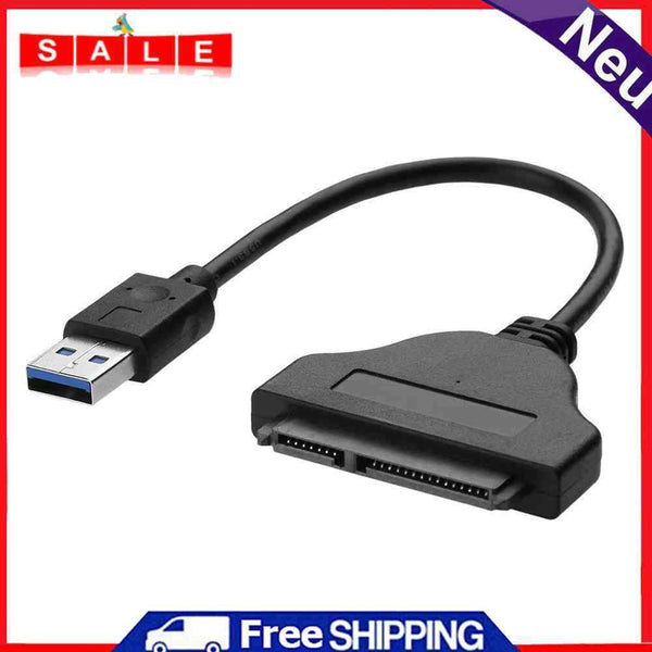 Adapter Cable USB 3.0 to SATA 3 6GBPS Support 2.5"" External SSD HDD Fe