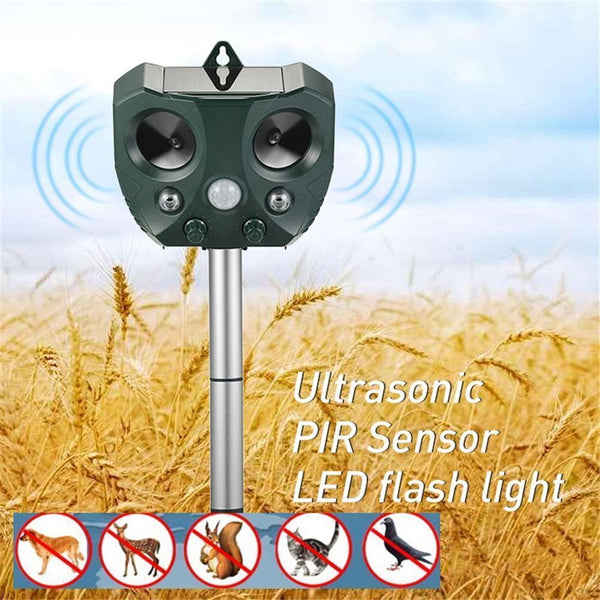 Dog Scarer Deterrent Mouse Repeller Pest Repellent Ultrasonic Animal Repeller