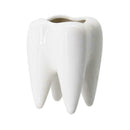 Tooth Shaped Ceramic Flower Pot Planter Plant Holder 7Y6R Succulen Flower Y0N9