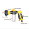 High Pressure Foam Water Gun 3 Gears Car Washer Nozzle Sprayer (Yellow)