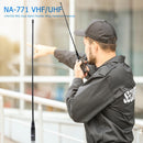 NA-771 Dual Band 144/430MHZ SMA-M Male Antenna for Yaesu BAOFENG Vertex Rad
