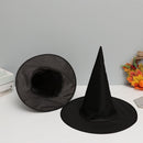 Props Decor Children Gift Wizard Cap Halloween Witch Hat Costume Headwear Black