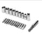 Wrench Ratchet Bits Socket Extension Rod Screwdriver Set Connecting Rod Set